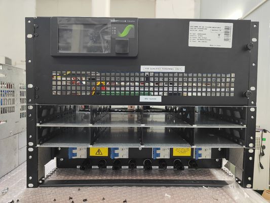 গুণ  Custom made Hybrid Solar System FP2 48V 12+12.8KW 400V+N BD LD 3 phase 230V Telecom Power System with PV connection কারখানা