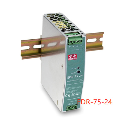 মিন ওয়েল ব্র্যান্ড DIN রেল পাওয়ার সাপ্লাই EDR-75 EDR-120 EDR-150