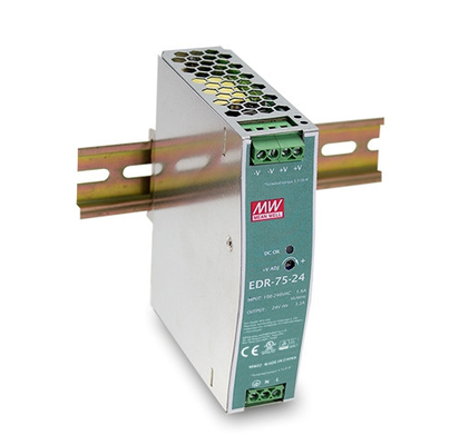 মিন ওয়েল ব্র্যান্ড DIN রেল পাওয়ার সাপ্লাই EDR-75 EDR-120 EDR-150