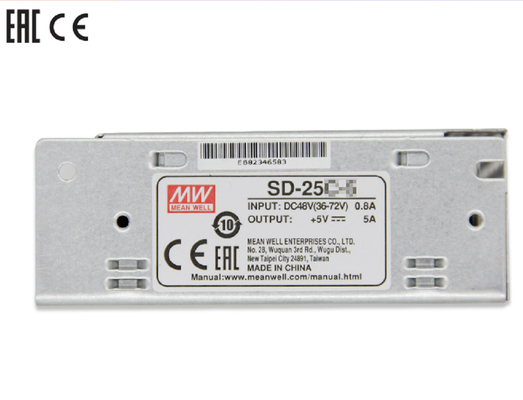 SD-25-24 DC থেকে DC কনভার্টার পাওয়ার মডিউল 24V 1.1A ওভার লোড সুরক্ষা