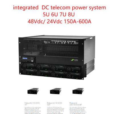 48vdc 24vdc টেলিকম পাওয়ার সিস্টেম ইন্টিগ্রেটেড ডিসি সিস্টেম 150A-600A