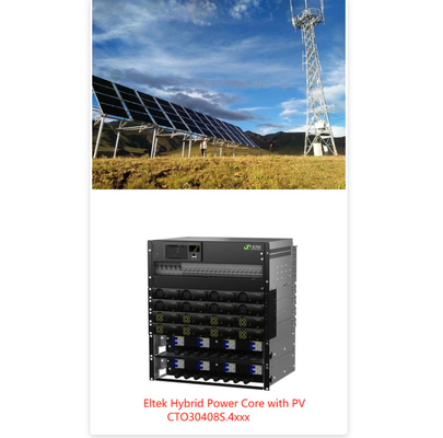 Pv Mppt F সহ অরিজিনাল 48vdc টেলিকম হাইব্রিড সিস্টেম ফ্ল্যাটপ্যাক2 48/3200he সোলার মডিউল