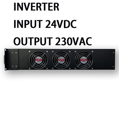3Kva চার্জার 19"2U র্যাক মাউন্ট অন্তর্নির্মিত চার্জার অফ-গ্রিড ইনভার্টার অ্যান্টি শর্ট ওভারলোড সুরক্ষা সহ