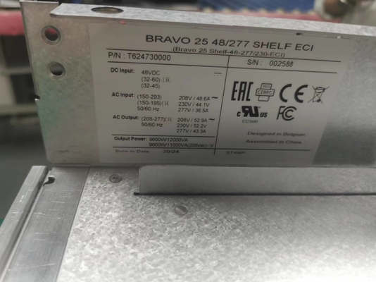 CE+T পাওয়ার শেল্ফ ECI Bravo 25 শেল্ফ 48-277/230 -ECI P/N: T624730000