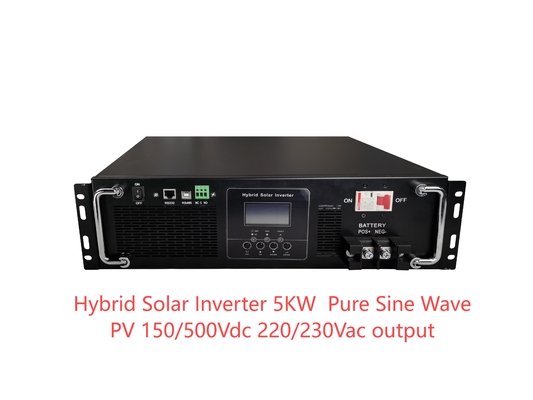 অফ গ্রিড সোলার ইনভার্টার 3000w Pure Sine Wave Power Inverter Rack Mount Type