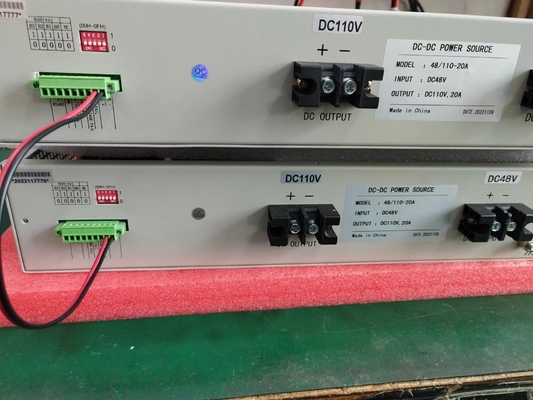 19 ইঞ্চি র্যাকমাউন্ট RCT2000D সিরিজ বিচ্ছিন্ন ডিসি ডিসি রূপান্তরকারী ইনপুট 110vdc আউটপুট 24vdc 1200W D50-10-14