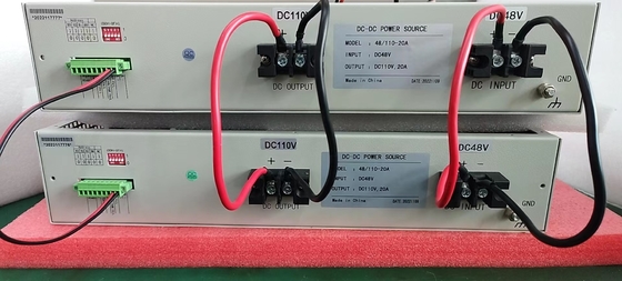 OEM ওডিএম ডিসি ডিসি রূপান্তরকারী 19 ইঞ্চি র্যাকমাউন্ট RCT2000D সিরিজ ইনপুট 110vdc আউটপুট 24vdc 720W D30-10-14