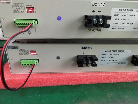 OEM কাস্টমাইজেশন 19 ইঞ্চি ডিসি ডিসি রূপান্তরকারী RCT2000D সিরিজ ইনপুট 110vdc আউটপুট 48vdc 1500w D30-10-18