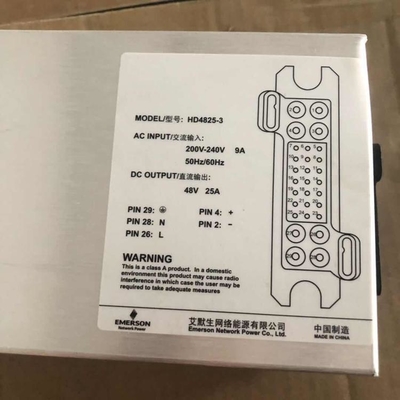 মূল EMERSON HD4825-3 48V 25A কমিউনিকেশন পাওয়ার সাপ্লাই রেক্টিফায়ার মডিউল