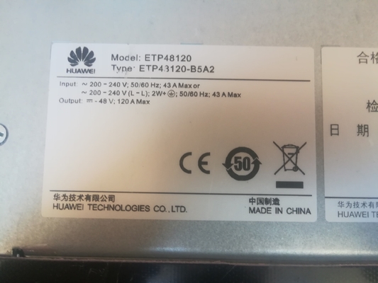 HUAWEI এম্বেডেড পাওয়ার সাপ্লাই সিস্টেম ETP48120-B5A2 48V 120A