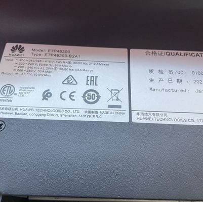 উচ্চ দক্ষতা এসি এমবেডেড ১৯ ইঞ্চি পাওয়ার সিস্টেম ETP48200-B2A1 রেকটিফায়ার মডিউল R4815 R4830G1