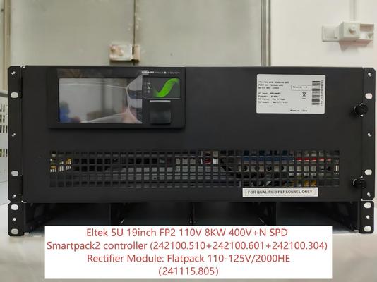 Eltek Flatpack2 110Vdc 8KW ডিসি পাওয়ার সিস্টেম CIO20405.XXX Flatpack 110-125V/2000HE 241115.805 241119 সহ সিস্টেম।805