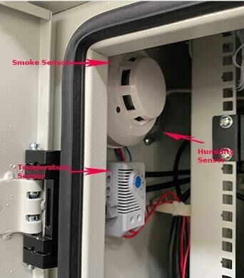 অ্যান্টি-থেফ্ট থ্রি পয়েন্ট লক আউটডোর টেলিকম ক্যাবিনেট এনক্লোজার 30U 40U নেটওয়ার্ক সরঞ্জামের জন্য কাস্টম তৈরি