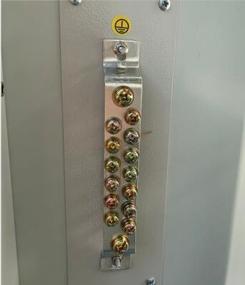 টেলিকম স্টেশন ব্যাটারি স্টোরেজের জন্য 1500W এয়ার কন্ডিশনার সহ কাস্টম - তৈরি গ্যালভানাইজড স্টিল 1.5 মিমি পুরুত্ব 14U আউটডোর ক্যাবিনেট এনক্লোজার