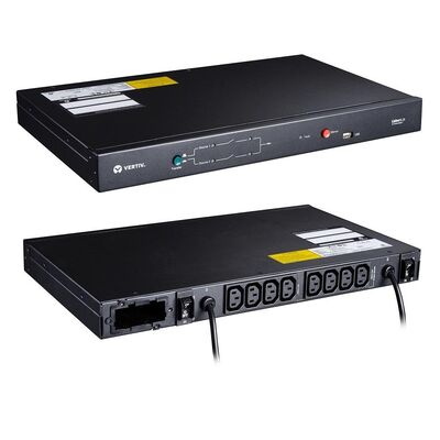 UF-LTS10-1P 10A 208V ডুয়াল পাওয়ার স্ট্যাটিক ট্রান্সফার সুইচ, আইইসি সি১৩ সহ অটো চেঞ্জওভার সুইচ