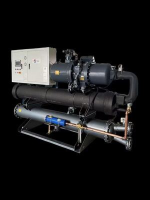 ডুয়াল কম্প্রেসার ওয়াটার-কুলড স্ক্রু চিলার এমকে-৪১০ডব্লিউডি ৮১৫.৮কেডব্লিউ - আর২২ রেফ্রিজারেন্ট