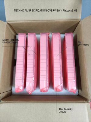 Eltek Flatpack2 3000W উচ্চ-দক্ষতা রেকটিফায়ার মডিউল 1U ফর্ম ফ্যাক্টর পাওয়ার সলিউশন সহ