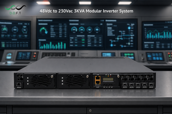 94% উচ্চ দক্ষতা 48V ডিসি থেকে 220V এসি 6KVA ইনভার্টার সিস্টেমের জন্য 2000W বিশুদ্ধ সাইন ওয়েভ ইনভার্টার মডিউল 32-বিট ডিএসপি ডিজিটাল পাওয়ার সাপ্লাই