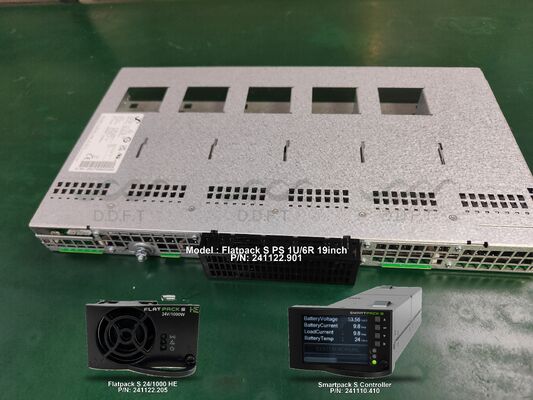 Original Eltek Flatpack S 24/1000 HE Rectifier Module 24V 1000W (P/N: 241122.205) - High Efficiency Hot-Swap Telecom Power Supply