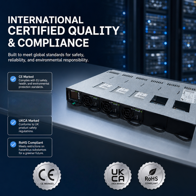 Eltek Flatpack S 1U 5R 48Vdc Compact High-Efficiency Power Shelf System CTOS0501.XXX