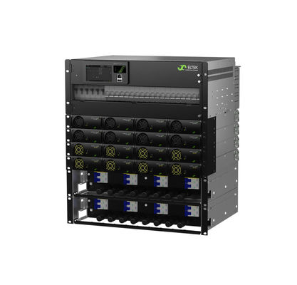 MPPT সহ Flatpack2 টেলিকম হাইব্রিড সিস্টেম এলটেক রেকটিফায়ার ক্যাবিনেট