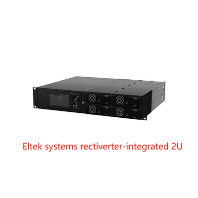 এলটেক রেক্টিভার্টার 2U 6kVA এলটেক ফ্ল্যাটপ্যাক পাওয়ার সিস্টেম স্মার্টপ্যাক2 টাচ কন্ট্রোলার CIOR0402.1XXX সহ