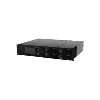 8KW 230Vac 4KW 115Vac রেক্টিভার্টার পাওয়ার সিস্টেম 48Vdc ইন্টিগ্রেটেড 2U 6kVA 1ph (CIOR0402.XXX)