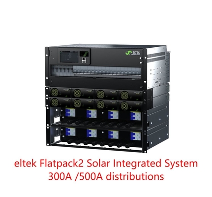 বিশুদ্ধ সোলার সিস্টেম 300A/500A Eltek Flatpack2 যোগাযোগের জন্য সৌর স্বায়ত্তশাসিত পাওয়ার কোর