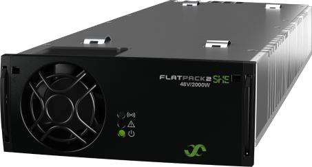 Eltek Flatpack2 24V 48KW DC Power System with Smartpack2 Flatpack2 24/1800HE