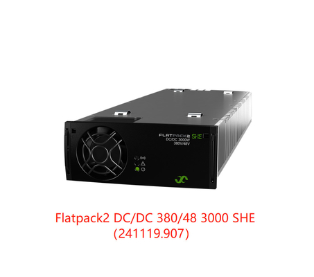 উচ্চ দক্ষতা ফ্ল্যাটপ্যাক2 380/48 3000 SHE ডেটা সেন্টার কনভার্টার 241119.907