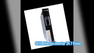 টেলিকমের জন্য 6KVA 125VDC থেকে 220VAC র্যাক মাউন্ট ইনভার্টার